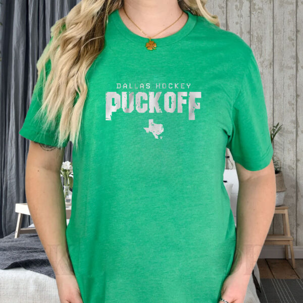 DALLAS HOCKEY PUCK OFF T-SHIRT1