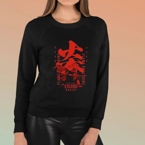 Demon Slayer Kimetsu no Yaiba Hono no Kokyu Kyojuro Rengoku T-Shirt