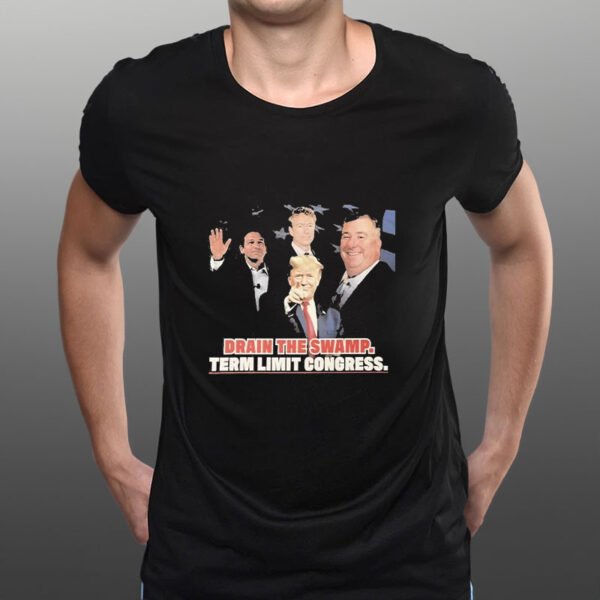 Drain The Swamp Term Limit Congress T-Shirt33