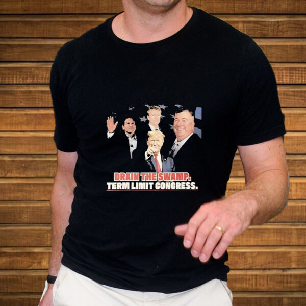 Drain The Swamp Term Limit Congress T-Shirt5