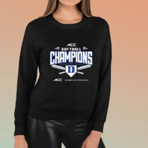 Duke Blue Devils 2024 Acc Softball Conference Tournament Champions Locker Room T-Shirt