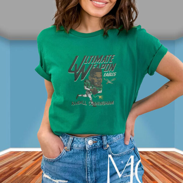 Eagles Ultimate Weapon Randall Cunningham T-Shirt5