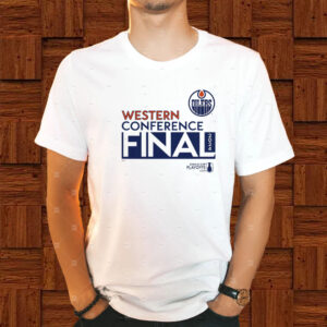 Edmonton Oilers Fanatics 2024 Western Conference Finals T-Shirt1