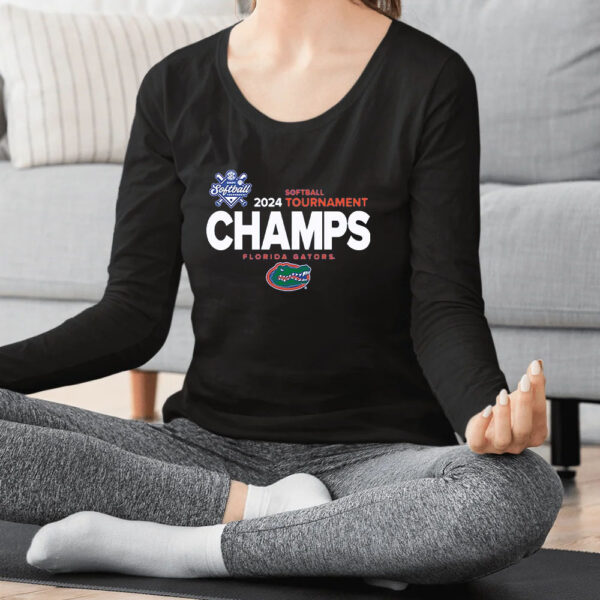 Florida Gators 2024 Sec Softball Conference Tournament Champions Locker Room T-Shirt2