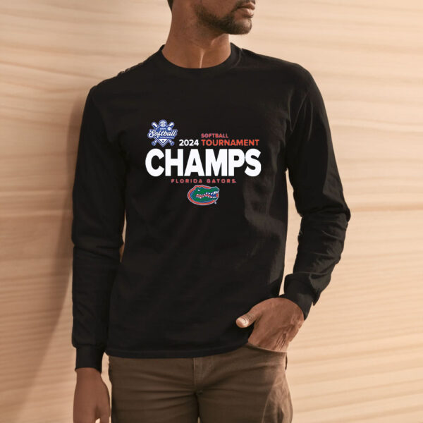 Florida Gators 2024 Sec Softball Conference Tournament Champions Locker Room T-Shirt3