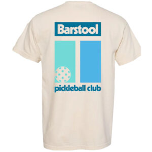 Fore Play BARSTOOL PICKLEBALL CLUB RETRO T-SHIRT1