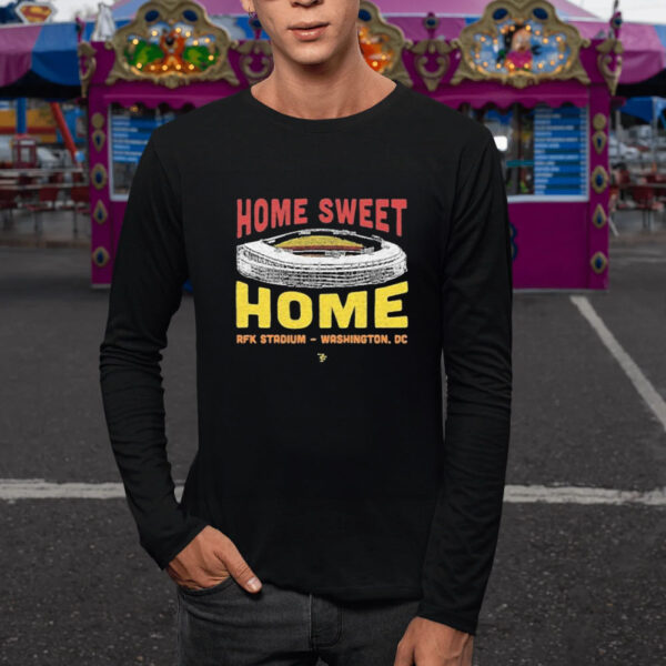 Home Sweet Home Rfk Stadium Washington Dc T-Shirt5