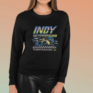 Indy 500 The Greatest Spectacle In Racing Neon T-Shirt1