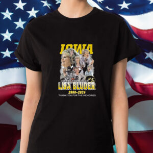 Iowa Thank You Coach Lisa Bluder 2000-2024 Thank You For The Memories T-Shirt1