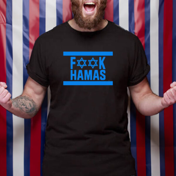 Jon Liedtke Wearing Israel Fck Hamas T-Shirt