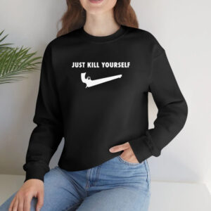 Just Kill Yourself Gun Nikke Logo T-Shirt4