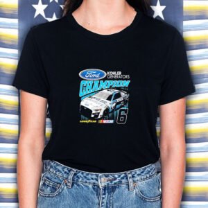 Kohler Generators Champion Goodyear Nascar Ford Car 6 T-Shirt2