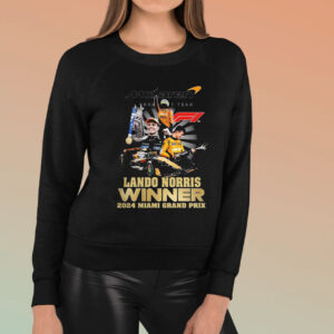 Lando Norris Winner 2024 Miami Grand Prix T-Shirt