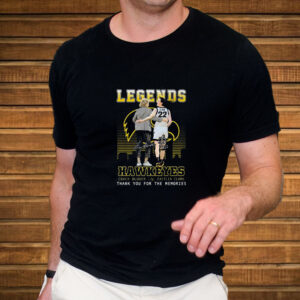 Legends Hawkeyes Coach Bluder And Caitlin Clark Thank You For The Memories T-Shirt5