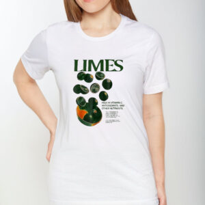 Limes High In Vitamin C Antioxidants Other Nutrients T-Shirt