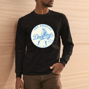 Los Angeles Dopeboys The Blue Wrecking Crew T-Shirt3