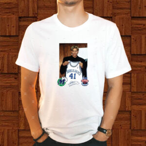 Luka Doncic Dirk Nowitzki Mavericks 41 T-Shirt1