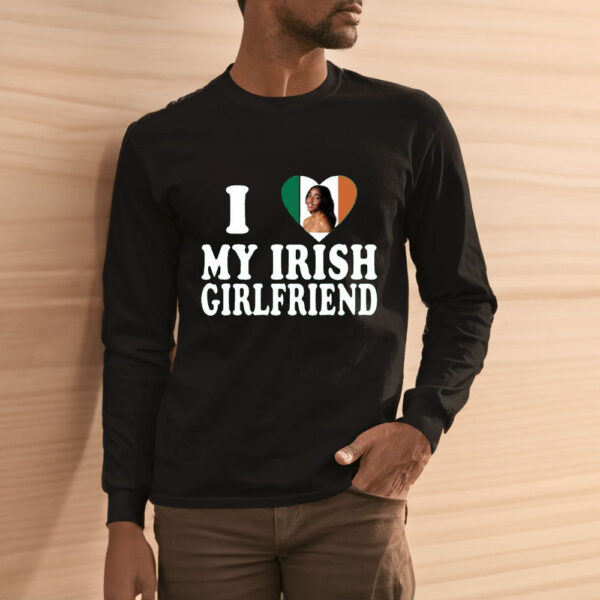 Luketaylorr I Love My Irish Girlfriend Ayo Edebiri T-Shirt