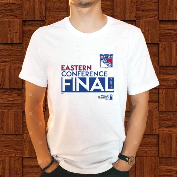 New York Rangers 2024 Eastern Conference Finals T-Shirt1