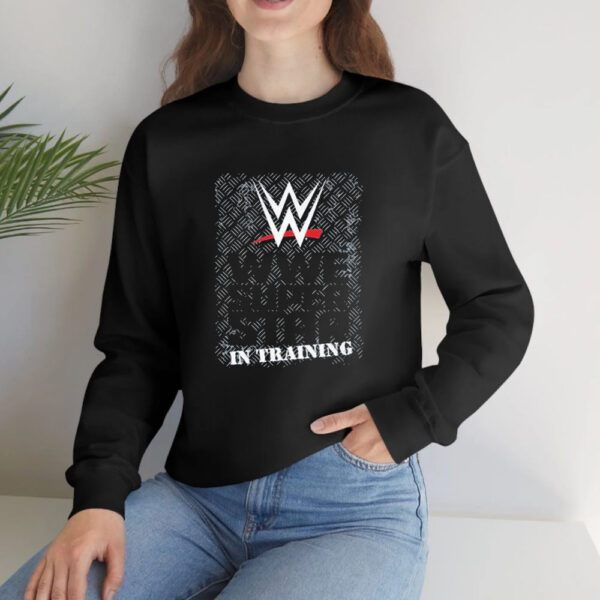 Newborn Black WWE Superstar In Training T-Shirt4