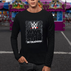 Newborn Black WWE Superstar In Training T-Shirt5