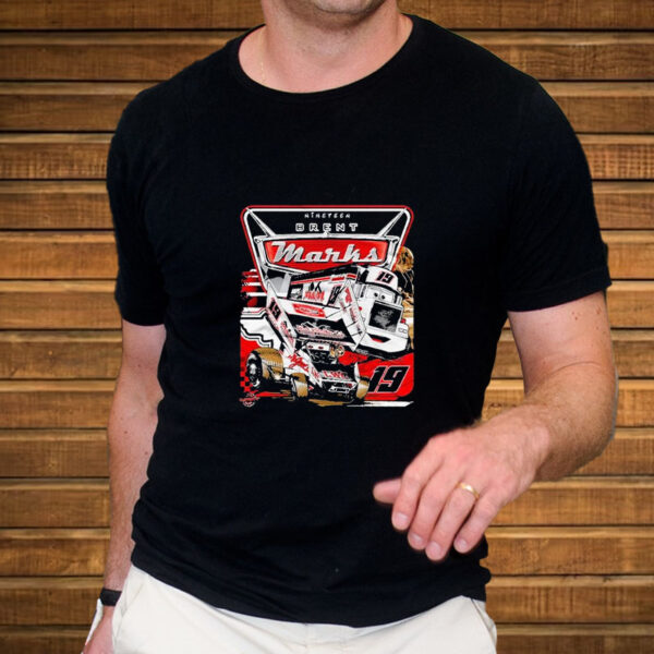 Nineteen Brent Marks Car Racing T-Shirt5