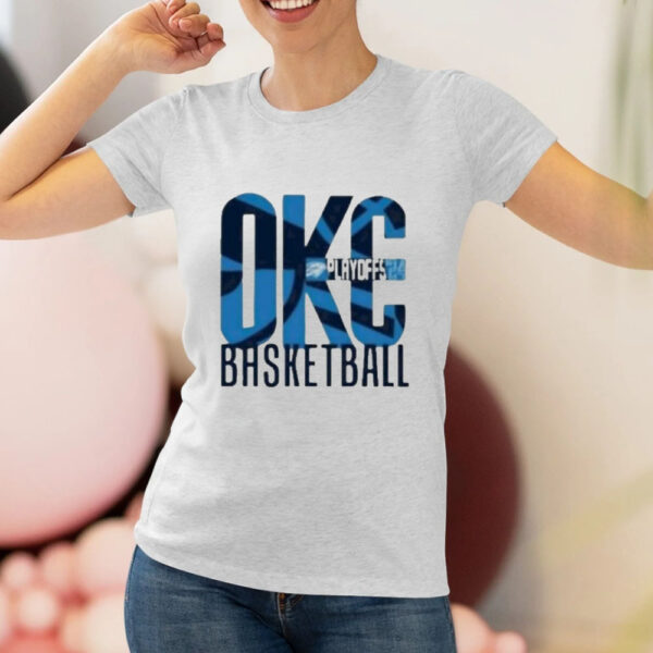 Okc Basketball Playoff Game 24 T-Shirt2