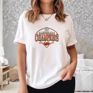 Oklahoma State Cowboys 2024 Big 12 Baseball Conference Tournament Champions Curveball Break T-Shirt3