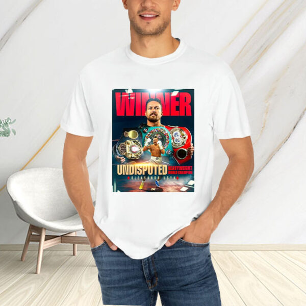 Oleksandr Usyk Winner Undisputed Heavy Weight World Champion T-Shirt4