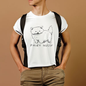 Pairy Hussy Cat T-Shirt1