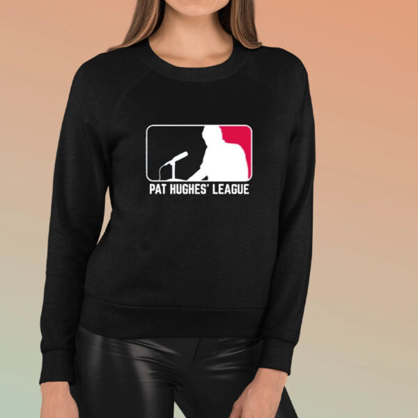 Pat Hughes League Baseball Logo T-shirtPat Hughes League Baseball Logo T-Shirt