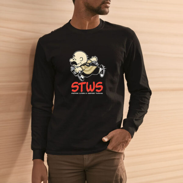 Run Up Stws Streetwise Clothing Co Registered Trademark T-Shirt3