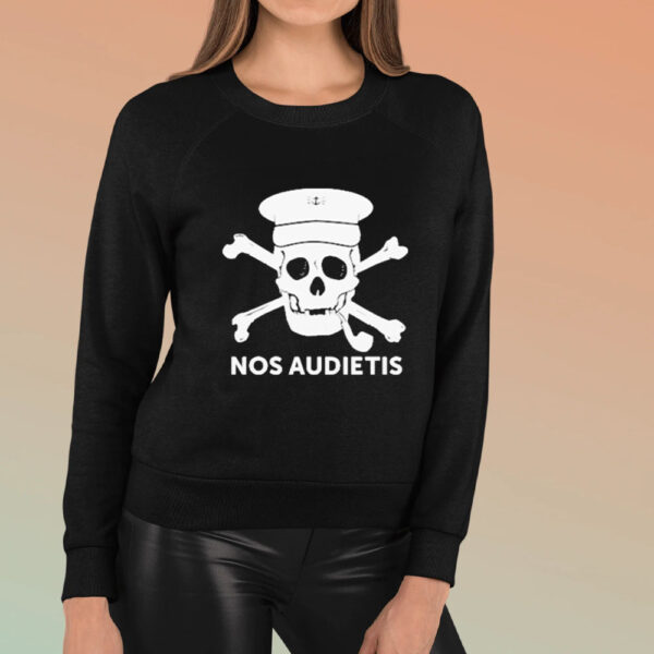 Skull And Crossbones Nos Audietis T-Shirt1