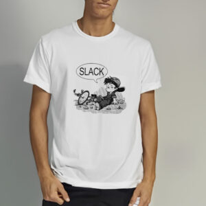 Slack Magazine Slack Biker T-Shirt3