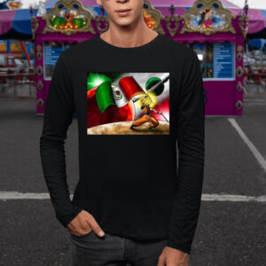 Son Goku Dragon Ball With Mexico Flag In Universe T-Shirt5