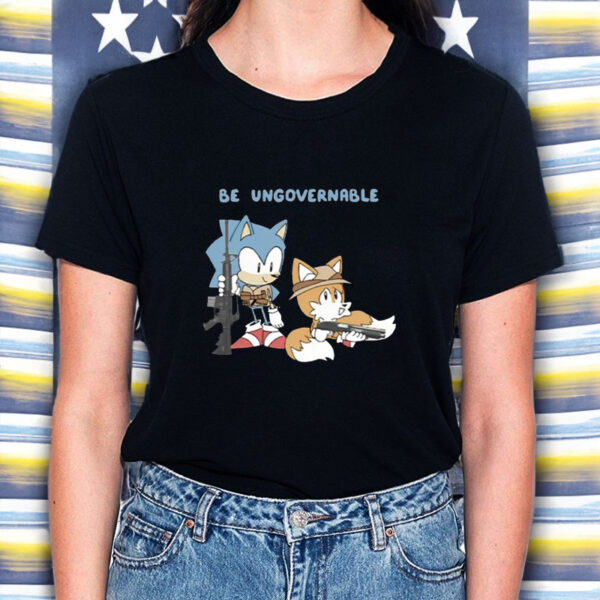 Sonic Be Ungovernable Shirt2