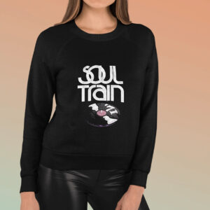 Soul Train Faux Embroidery T-Shirt