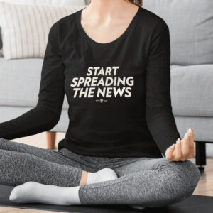 Start Spreading The News Rotowear T-Shirt2