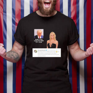 Stormy Daniels Trump Mugshot Donald J Trump Inmate P01135809 T-Shirt