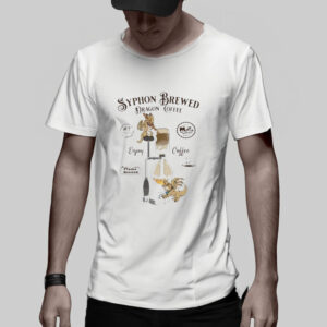 Syphon Brewed Dragons Coffee T-Shirt5