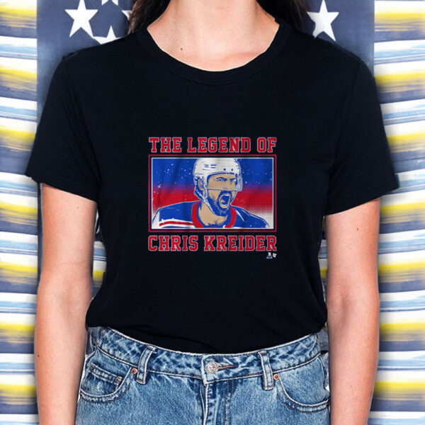 THE LEGEND OF CHRIS KREIDER T-SHIRT3