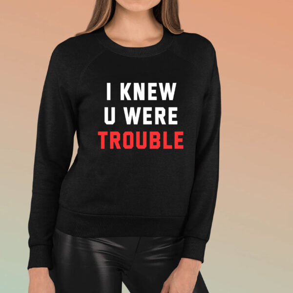 Taylor Swift I Knew U Were Trouble The Eras Tour Paris T-Shirt