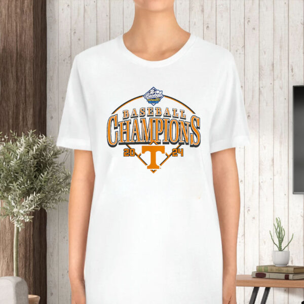 Tennessee Volunteers 2024 Sec Baseball Conference Tournament Champions Curveball Break T-Shirt5