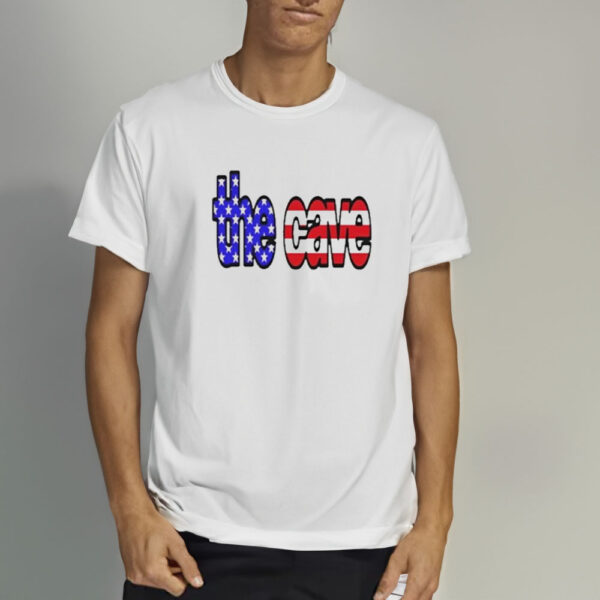 The Cave Usa Flag T-Shirt3