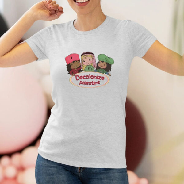 The Strawberry Shortcake Decolonize Palestine T-Shirt2