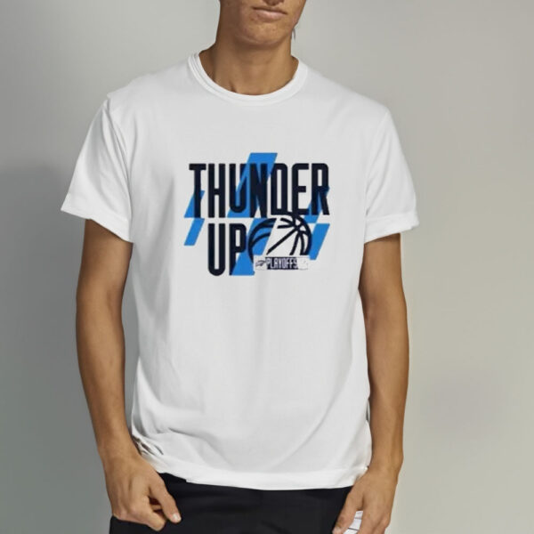 Thunder Mavericks 2nd Round Series T-Shirt3