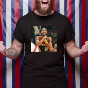 Tyrese Haliburton Choke Like Reggie Miller T-Shirt