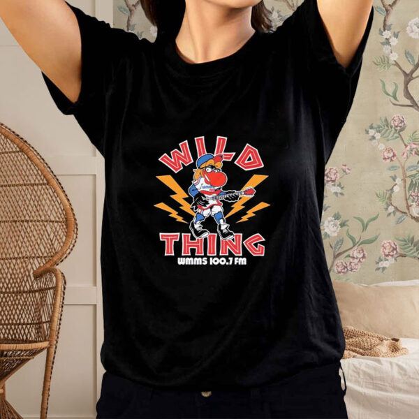 Wmms Buzzard Wild Thing 100.7 Fm T-Shirt4