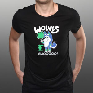 Wolves Awoo Bluey T-Shirt4