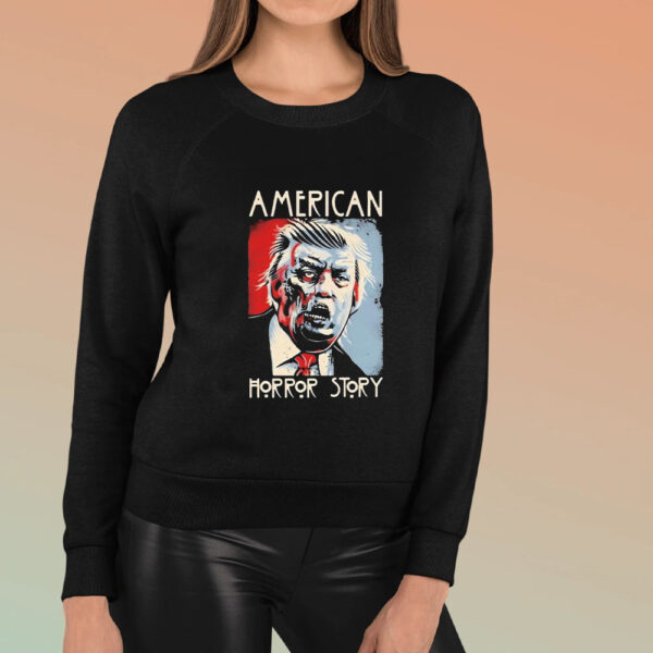 Zombie Donald Trump American President Horror Story 2024 T-Shirt